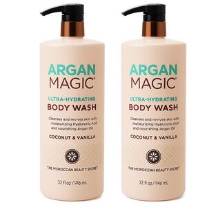 Argan Magic Ultra Hydrating Body Wash 32 fl oz – Set